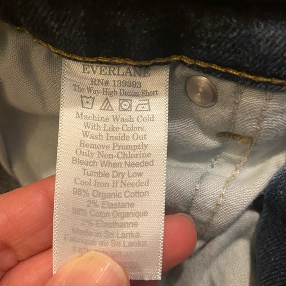 EUC Everlane Way High Denim Short — size 29 - Picture 4 of 4